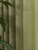 Spring and summer Japanese matcha, green cotton and linen curtains sheer curtains, opaque curtains, luxurious linen for bedrooms