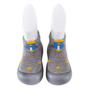 Calcetines de algodón bonitos y cómodos para bebés recién nacidos, primeros pasos, zapatos casuales de interior con suela suave, transpirables y antideslizantes.