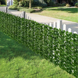 Artificial Ivy Hedge Green Leaf Fence Panels Faux Privacy Fence Screen for Home Outdoor Garden Balcony Decoration