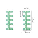 Fromthenon 5 Holes Puncher Loose Leaf Notebook Paper Mini Puncher Loose-leaf Binding Student Office Stationery Supplies