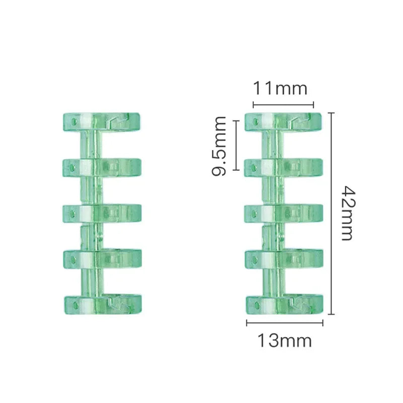 Fromthenon 5 Holes Puncher Loose Leaf Notebook Paper Mini Puncher Loose-leaf Binding Student Office Stationery Supplies