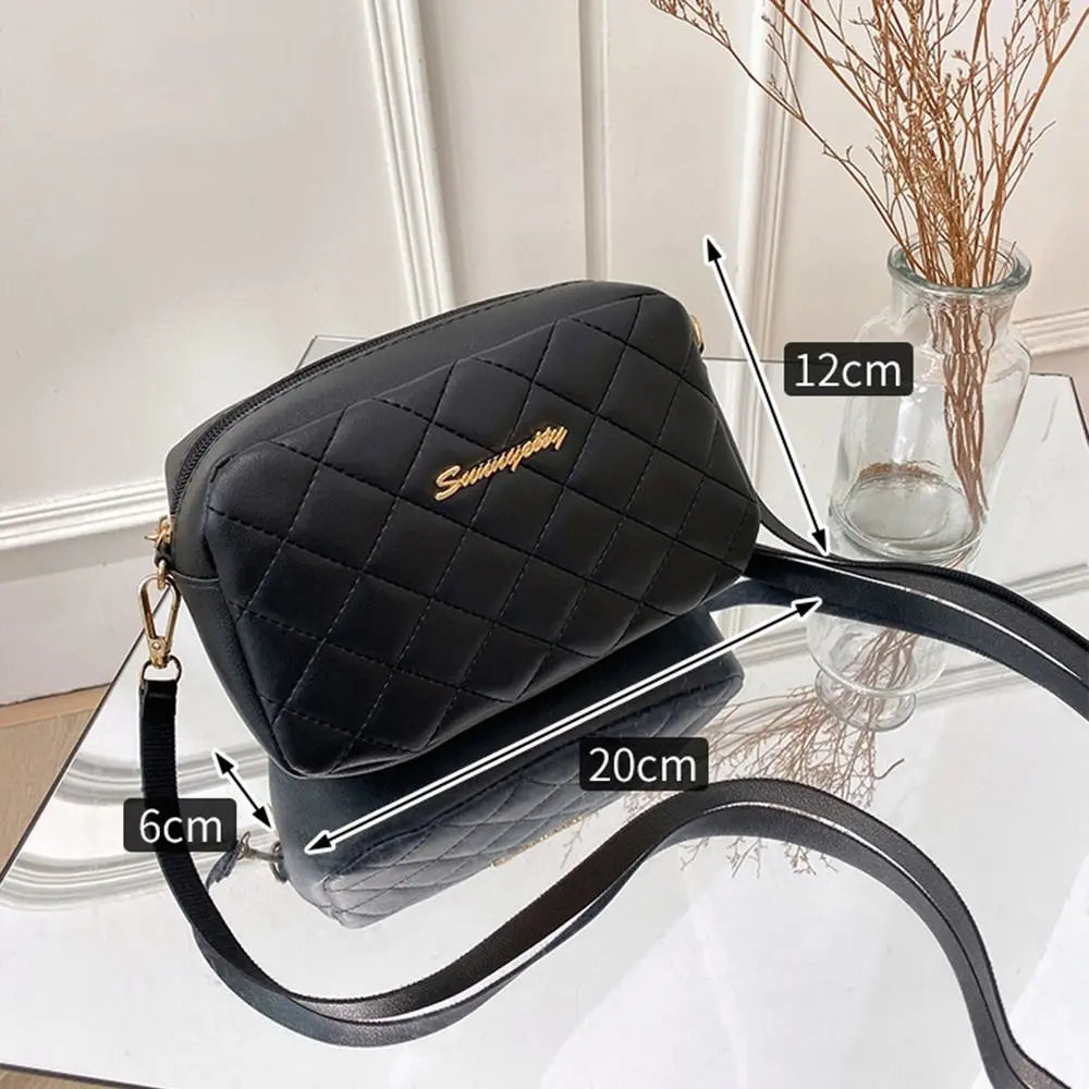 Ladies Crossbody Messenger Bag Women Shoulder Bags Detachable Handbags Embroidered Small Square Bag