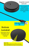 HCSTVCON Microphone Omnidirectional Video Conference Mini Portable 360° Voice Pickup USB Plug for Meeting Business Online Live