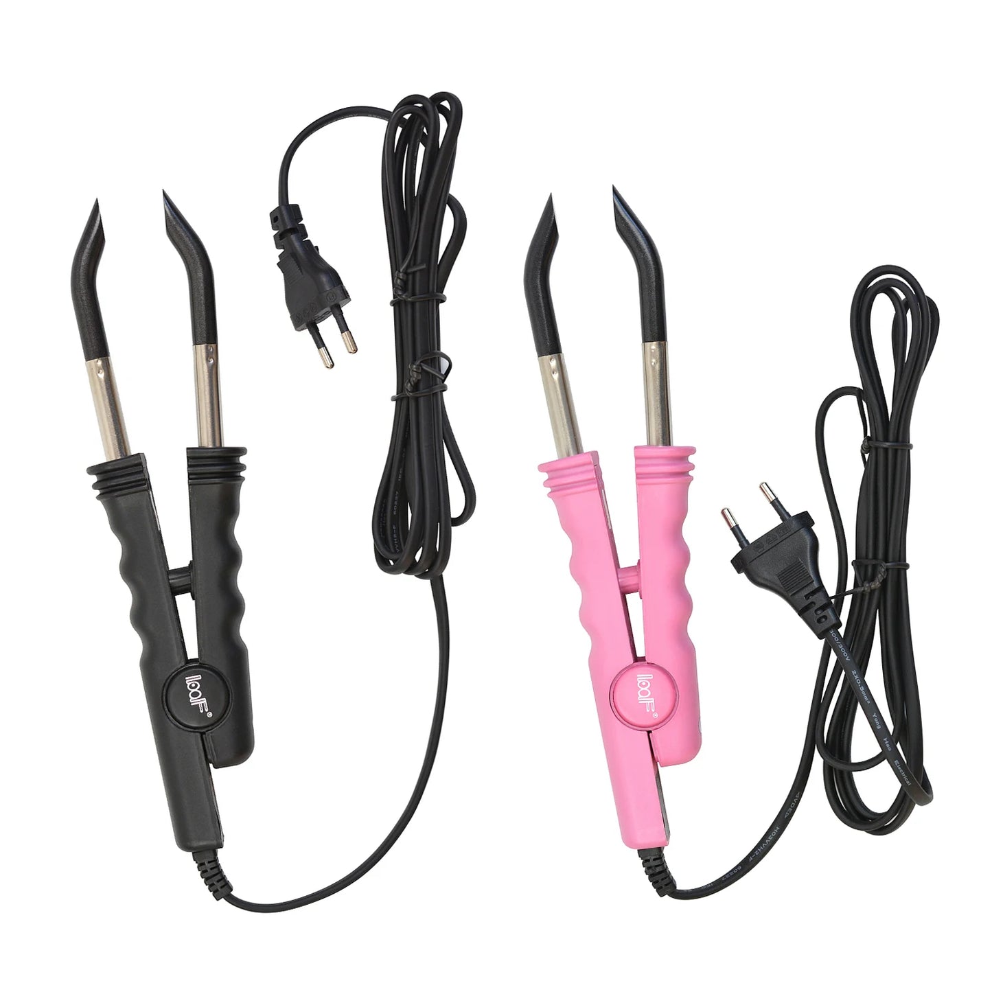 Extensão de cabelo conector de ferro fusão extensão do cabelo queratina ligação salão ferramenta temperatura constante conector calor