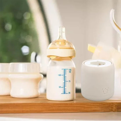 Mezclador de biberones eléctrico automático, mezcla caliente, biberón de fórmula instantáneo, carga USB, manos libres, máquina de limpieza sencilla