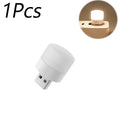 10/1PCS USB Night Light Mini LED Night Light USB Plug Lamp Power Bank Charging USB Book Lights Round Reading Eye Protection Lamp