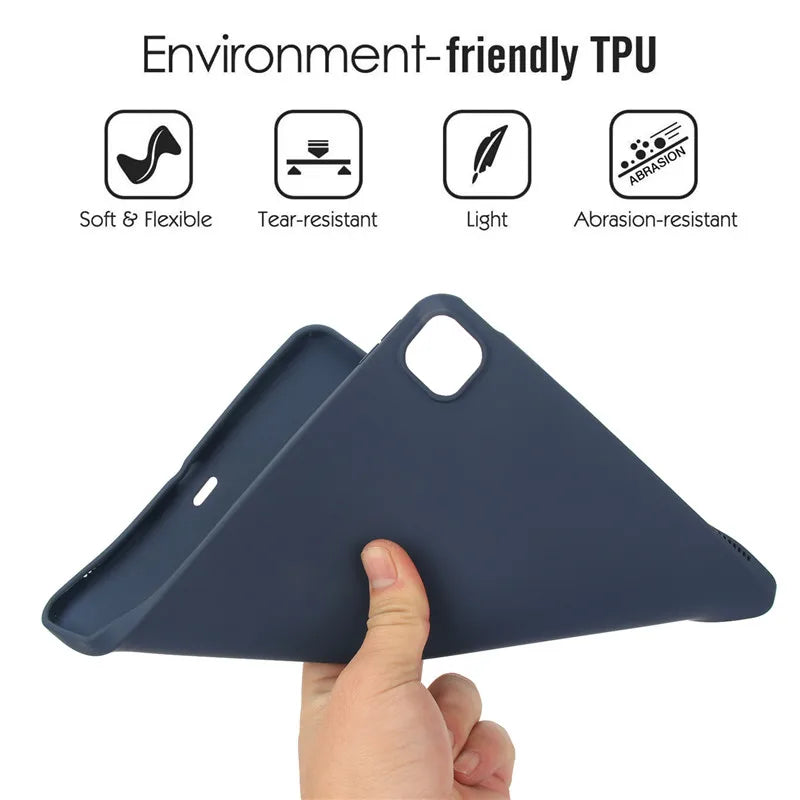 for iPad Pro 11 Air5/4/3/2 for iPad 10th 9th 8th 7th 6th 5th generation 12.9 case for iPad 10.2 mini 6 5 4 3 Original Soft Cover