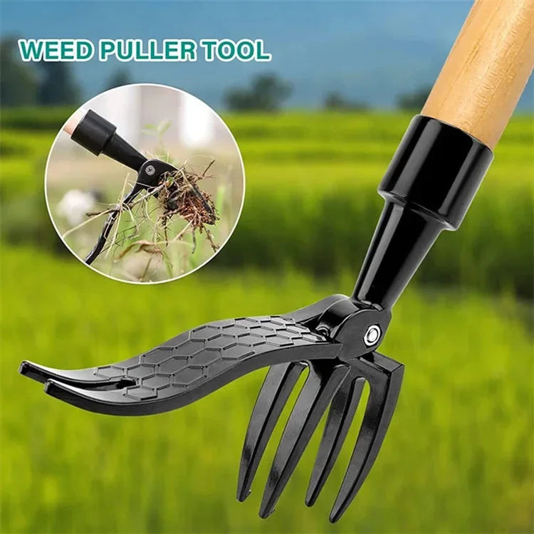 Stand Up Weed Puller Tool with Screw Holes Portable Weeding Head Replacement Gardening Digging Weeder Removal Accessory