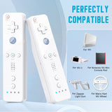 Controllers for Nintendo Wii/Wii U Left/Right 2in1 Motion Plus Controller Wireless Remote Control Gamepad Video Game Accessories