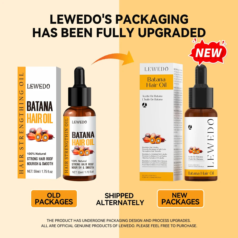 Óleo de Batana Lewedo Naturals – Crescimento Acelerado do Cabelo para Homens e Mulheres – Óleo de Batana Puro – Nutrição e Brilho – Cuidado Capilar Saudável – Combate à Queda