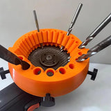 Upgrade 118 Degree Angle Grinder Drill Bit Sharpener Power Drill Bit Grinding Tool for 2 to 13mm Drill Bits
