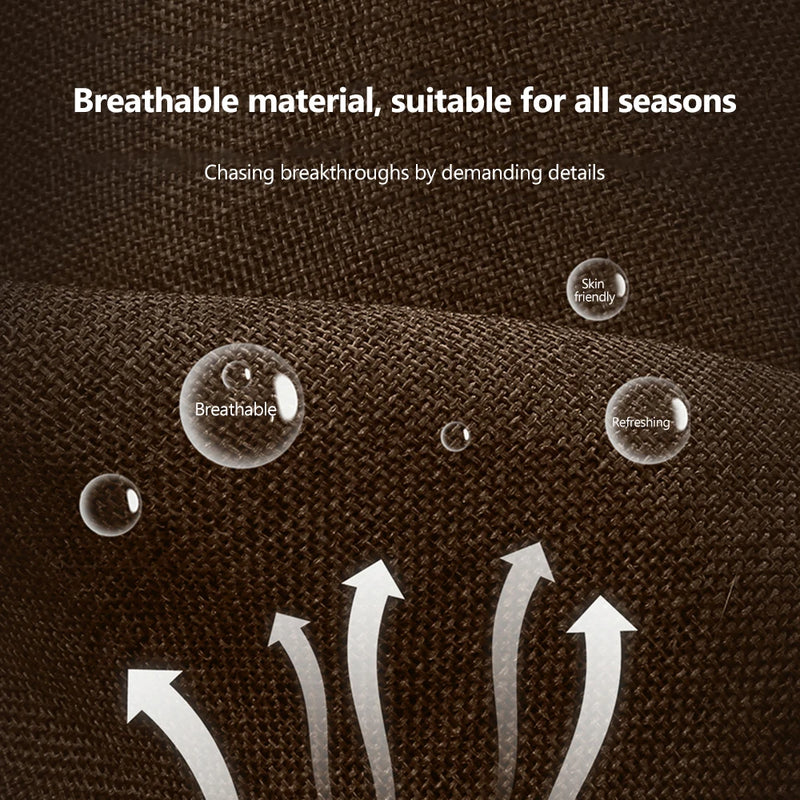 Universal Flax Car Seat Cover Front Rear Cushion Comfortable Breathable Protector Mat Four Season Pad Auto Interior Accessories