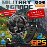 Forerunner 570 GPS Smart Watch 3ATM Waterproof  AMOLED Screen MULTI-BAND GNSS Compass Altimeter Flashlight Sports Smartwatch Men