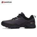 Baasploa Men's Anti-Skid and Wear-Resistant Hiking Travel Shoes Fashion Waterproof Outdoor Sneaker Comfortable Male Sport Shoes