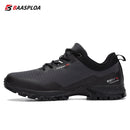 Baasploa Men's Anti-Skid and Wear-Resistant Hiking Travel Shoes Fashion Waterproof Outdoor Sneaker Comfortable Male Sport Shoes