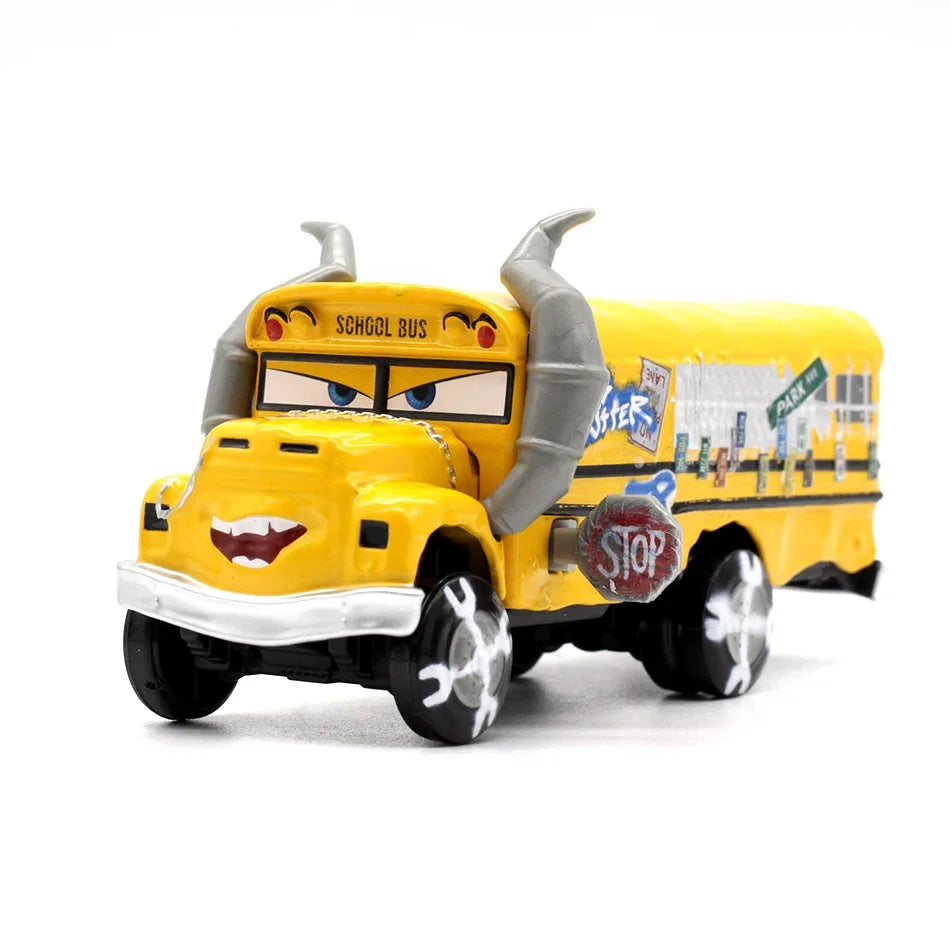 Disney Pixar Cars Toy | Metal Diecast Car Toy Lightning McQueen Frank Fritter The King | Kids Birthday Holiday Toy Car Gifts
