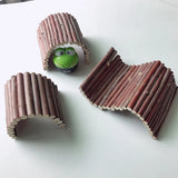 Small Pet Molar Willow Branch Rabbit Accessories Hamster Molar Supplies Totoro Climbing Ladder Fence Arch Bridge Toy D9106