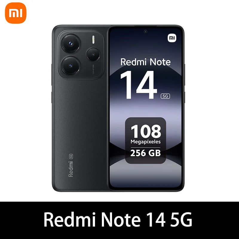 Xiaomi Redmi Note 14 5G NFC, MediaTek Dimensity 7025-Ultra, 108MP Camera, 5110mAh Battery, Charger Not Included
