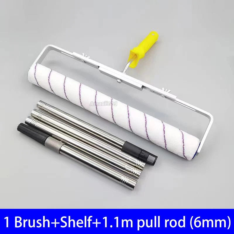 18inch Paint Roller Brush Short-Middle-Long Plush Painting Handle Tool For Wall Decorative 6MM/9MM Painting Handle Tool Support