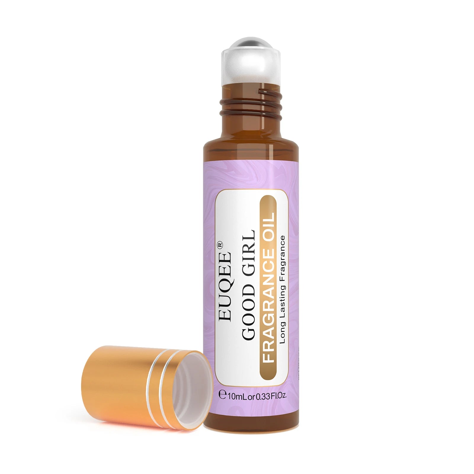 EUQEE 10ML Angel Coconut Vanilla Good Girl Roller Fragrance Oils For Women Easy Carry, Long Lasting Aromatherapy Body Fragrance