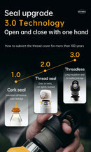 REVOMAX 950ml Tumbler Thermo Bottle Double Wall Stainless Steel Thermal Water Bottle Cold and Hot Thermos Cup Vacuum Flask Gym