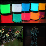 10/5/3/1M EL Wire Light Strip Battery USB Switch Neon Glowing String Lights DIY Rope Tube Halloween Blacklight Multicolor Decor