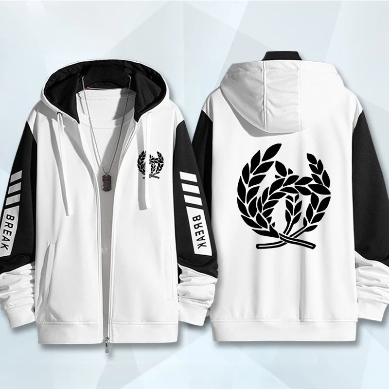 Sudadera con capucha y cremallera con estampado 3D de Game Honkai Star Rail para mujer y hombre, estilo hip hop, manga larga, estilo urbano