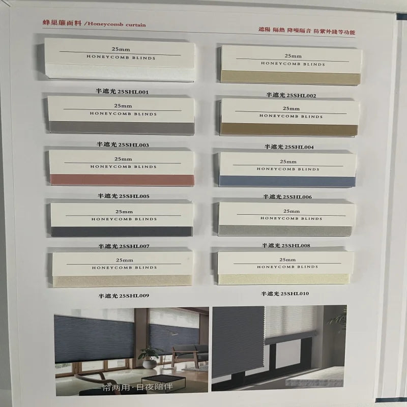 Custom Window Blinds Reduce Noise And Keep Warm Integrate Intelligent Control Motorized Skylight Cellular Blinds For Windows