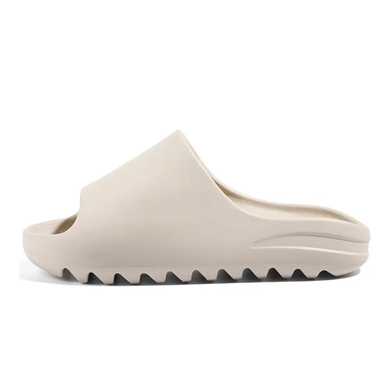 Zapatillas de moda para mujer, planas, ligeras, de EVA, para el baño, cómodas, para parejas, para interiores y ducha.