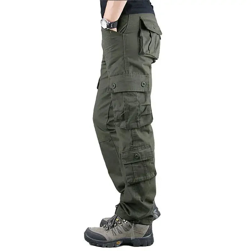 Men's Camouflage Cargo Pants Camo Cargo Multi Pockets Military Tactical Pants Man Hip Hop Joggers Streetwear Sweatpant for Men
