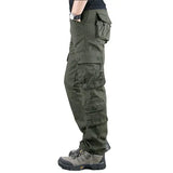 Men's Camouflage Cargo Pants Camo Cargo Multi Pockets Military Tactical Pants Man Hip Hop Joggers Streetwear Sweatpant for Men