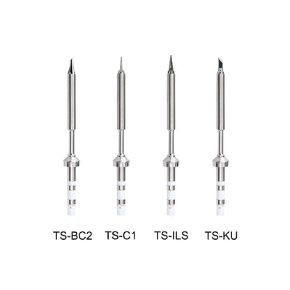 Pine64 TS100 TS101 Soldering Iron Tips Replacement Various Models of Pinecil V2 Electric Soldering Iron Tip TS Series BC2 ILS