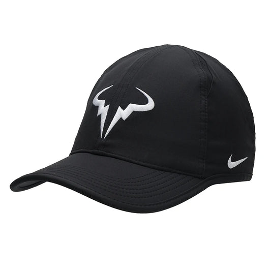 Nike Baseball Cap for Men and Women Nadal Quick-Drying Breathable Patchwork Soft-Top Sports Cap Fb5600-010