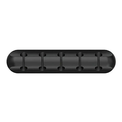 NNBILI 2024 New USB Cable Organizer Self-adhesive Cable Clips Silicone Fixer Wire Management for Home Car Interior Accessories