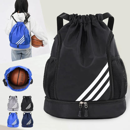 Sports backpack travel Outdoor waterproof swimming fitness travel sports bag basketball backpack hiking backpack 01