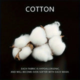 1pc 100% Cotton brushed Color block Pillowcases , Super Soft and Cozy, Wrinkle, Fade, Resistant with Envelope Closure