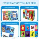 0-2 Years Spanish Children's Cognitive Encyclopedia Enhancing Cognition Children's Early Learning Books Gifts