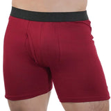 Men Mid-Long Boxer Shorts Sport Underwear Cotton Underpants Sexy Breathable Large Boxershorts Men's Gifts