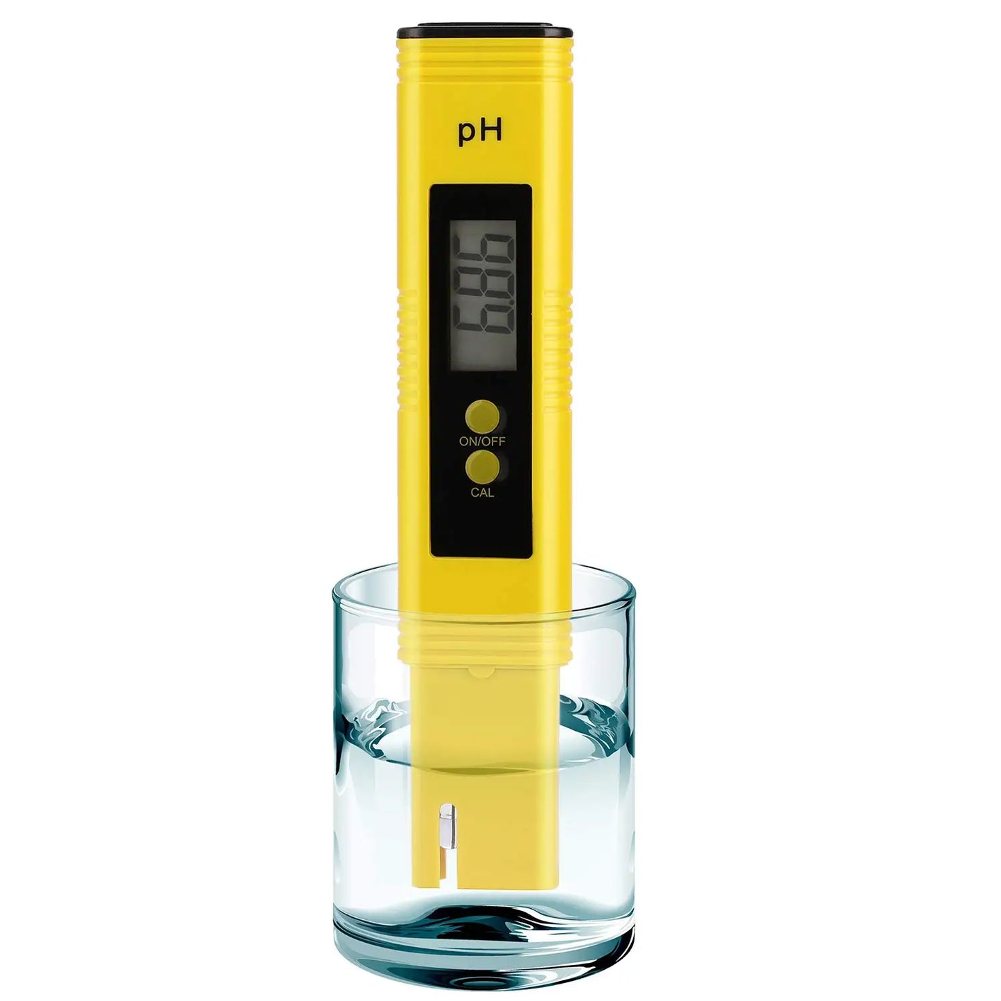 PH Meter 0.01 High Precision for Water Quality Tester with 0-14 Measurement Range Suitable Aquarium Swimming Pool