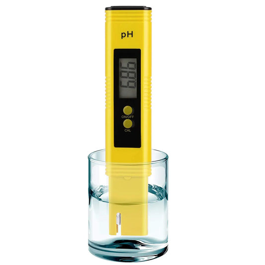 PH Meter 0.01 High Precision for Water Quality Tester with 0-14 Measurement Range Suitable Aquarium Swimming Pool