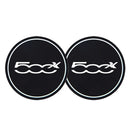 2 alfombrillas de goma antideslizantes para taza de agua de coche, impermeables, para Fiat 500, 500C, 500X, 500L, Abarth 695, accesorios para coche.