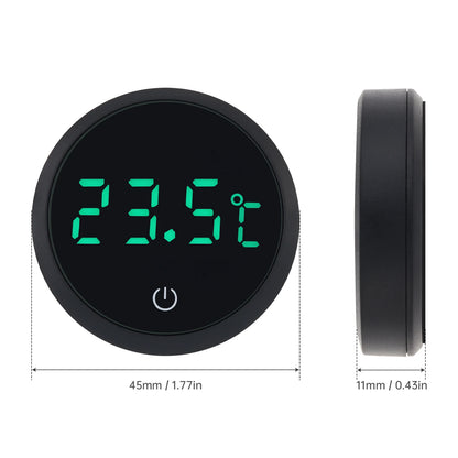 Termómetro digital inalámbrico para acuario con pantalla LED, control electrónico de temperatura del agua del tanque de peces, medidor de temperatura