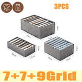 organizer for drawers Clothes Organizer Pants Jeans Storage Box Cabinet Drawer Organizer Underwear Socks T-Shirt Wardrobe Storag