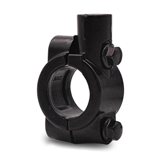 Motorcycle rearview mirror bracket and mounting clip black ABS fit for majority of motorcycle mirror replacements