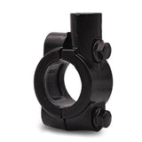 Motorcycle rearview mirror bracket and mounting clip black ABS fit for majority of motorcycle mirror replacements
