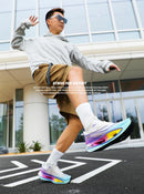 2025 New Men's Sneakers Thick Bottom Cushioning Running Shoes Athletic Training Carbon Plate Jogging Shoes Women's Tennis Shoes