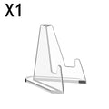 1-30Pcs Clear Acrylic Coin Display Stand Holders Small Easel Rack Trading Card Holder Support For Kpop Idol Card Organizer