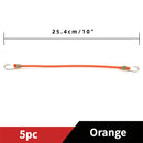 5/10PCS Elastic Luggage Strap with Fixed Socket Small Hook 4mm Latex Mini Rope for Camping Fixed Elastic Cord Accessory