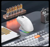 Attack Shark X11 Wireless Mouse Paw3311 22000DPI Buletooth Three Mode Rgb Charging Dock Lightweight Game E-Sports Mouse Laptop