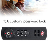 Padlock Luggage Weatherproof Anti-theft Safely Code Lock TSA Customs Lock 3 Digit Combination Lock TSA21123 Password Lock